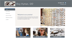 Desktop Screenshot of drroyhyman.com